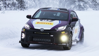 Rallye-Schule im Schnee