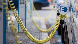 Defekte Ladesäule Ladestation