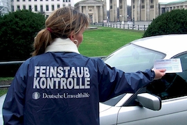 Umweltzonen in Innenstädten