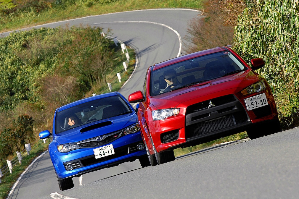 Mitsubishi Lancer Evo X Subaru Impreza WRX STi