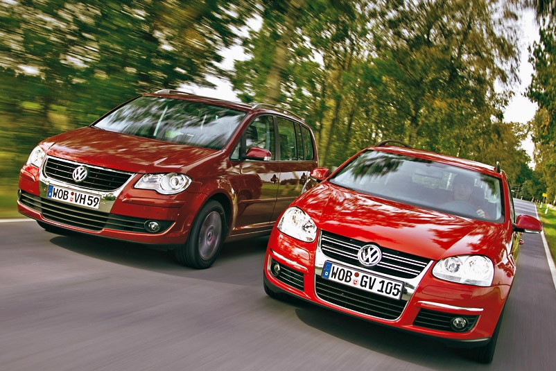VW Touran 1.4 TSI, VW Golf Variant 1.4 TSI