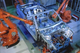 Audi A4-Produktion bei Karmann