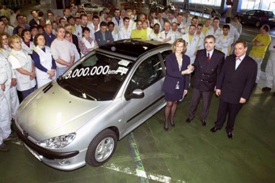 Produktionsrekord bei Peugeot