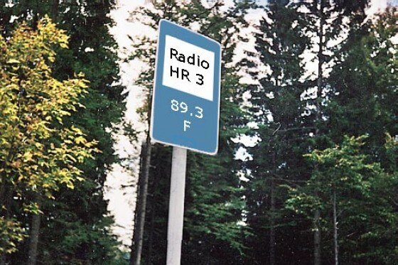 Radio-Hinweistafeln kommen weg