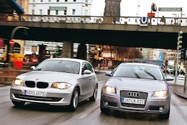 1er BMW 116i gegen Audi A3 Sportback 1.4 TFSI