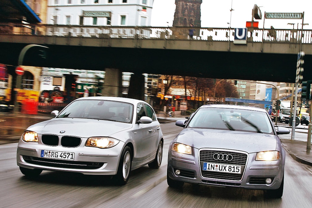 1er BMW 116i gegen Audi A3 Sportback 1.4 TFSI