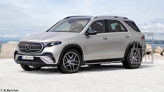 Mercedes GLE Facelift !! ILLUSTRATION !!