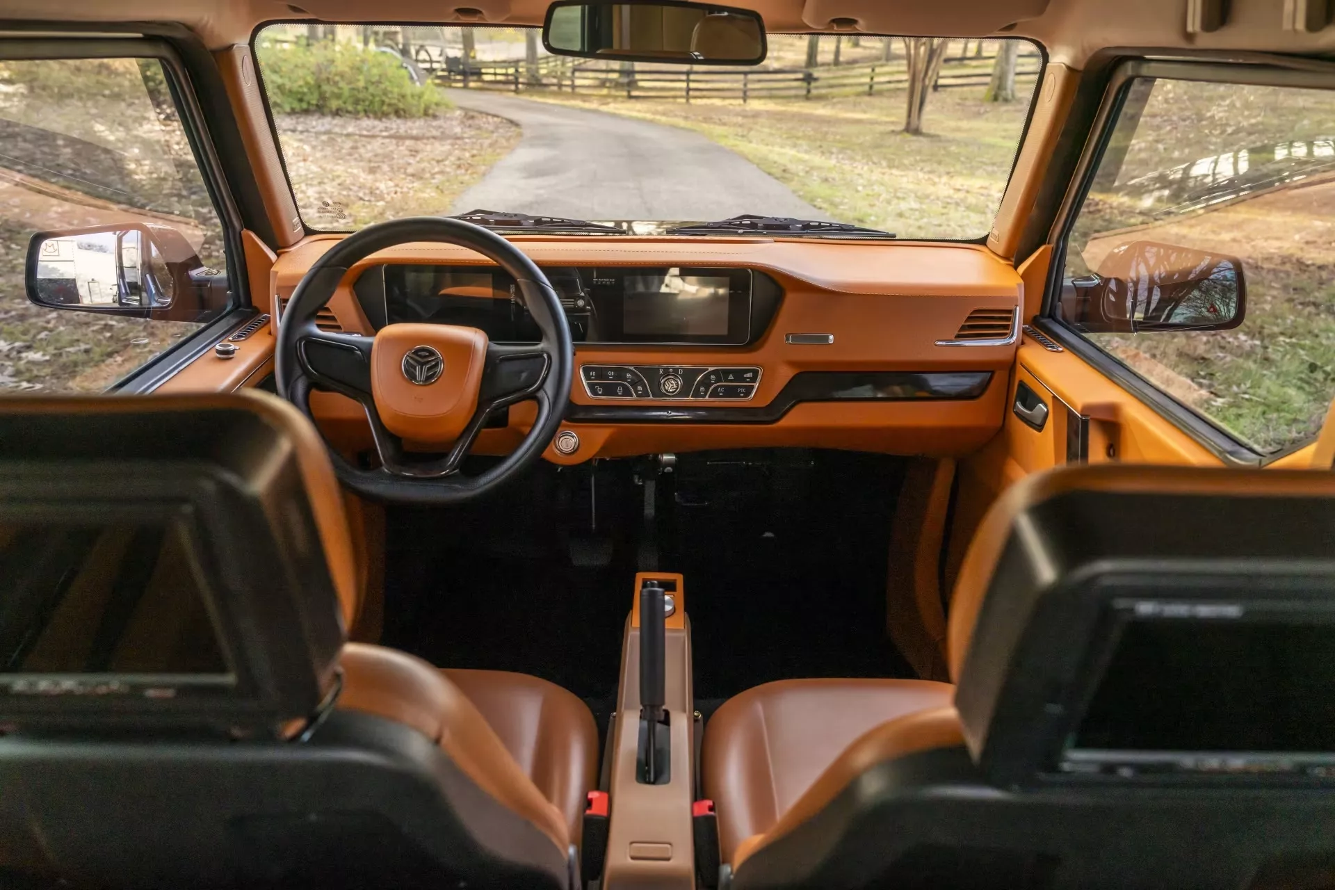 Innenraum der Bodo G-Klasse Golf Cart
