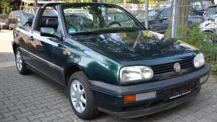 VW Golf 3 Cabrio: Gebrauchtwagenmarkt
