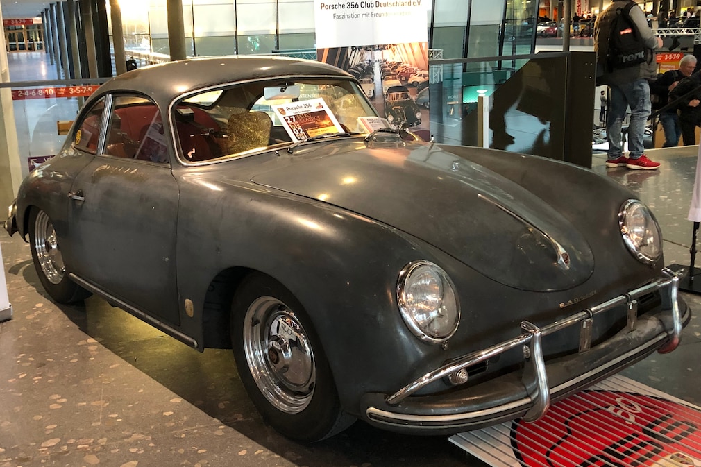 PORSCHE 356 COUPÉ, GRAU
