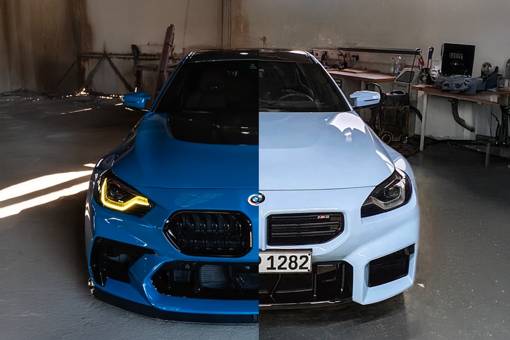 Vergleich M2 mit und ohne Bodykit