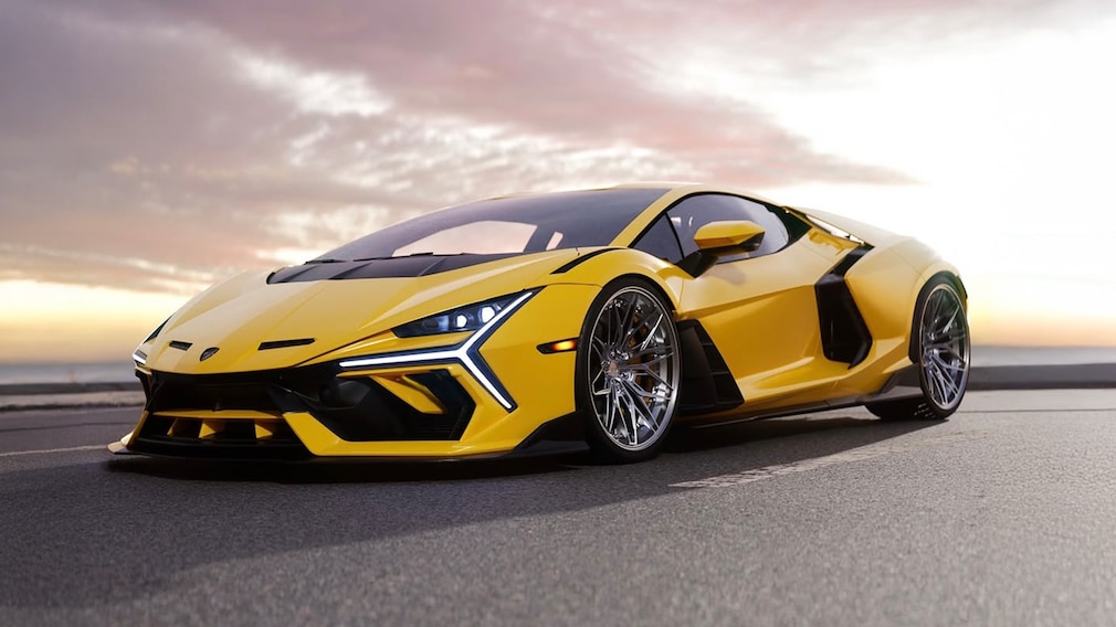 Lamborghini Revuelto mit Bodykit