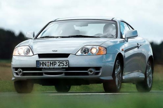Spannende Hyundai Coupe 2 7 V6 Bild