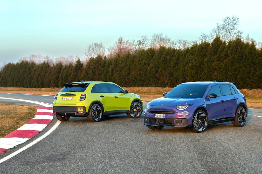 Abarth 600e Turismo und Scorpionissima