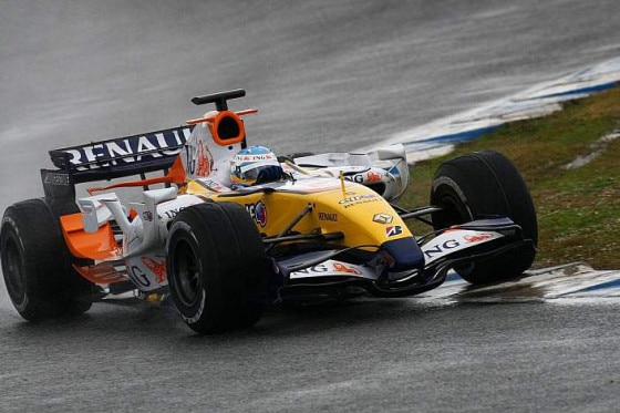 Fernando Alonso Renault F1 2008