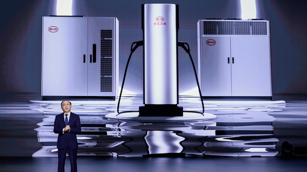 BYD kündigt Elektroauto mit 1000 Volt an