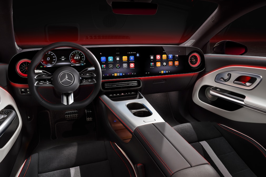Mercedes CLA mit MBUX Superscreen