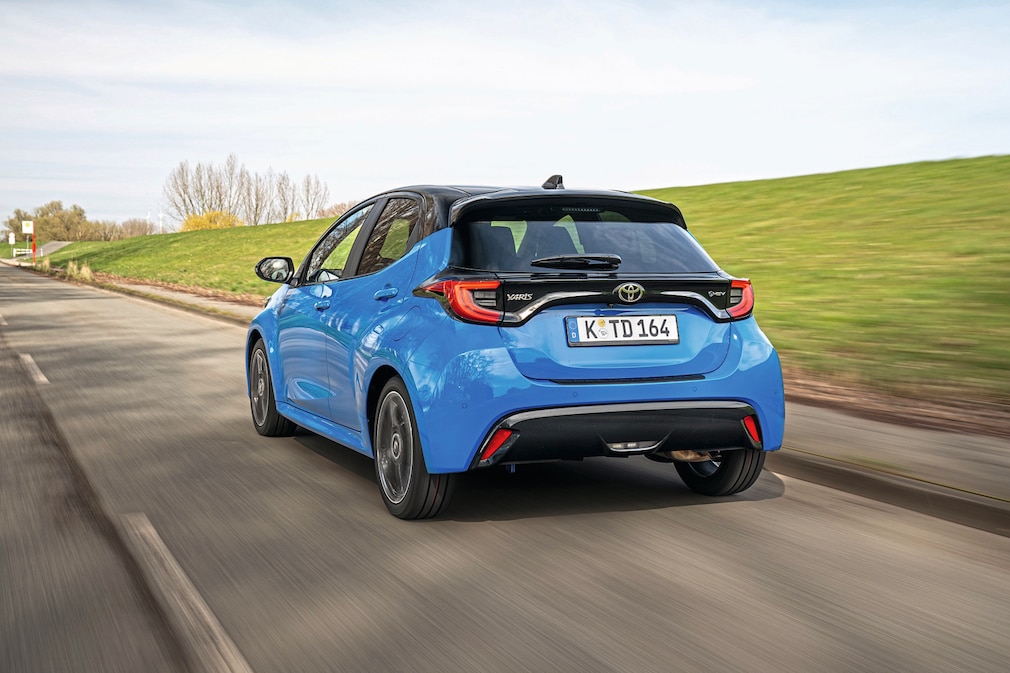 Toyota Yaris Hybrid Facelift: Kleinwagen im Test