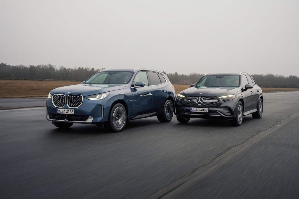 BMW X3 20d xDrive Mercedes GLC 220 d 4Matic