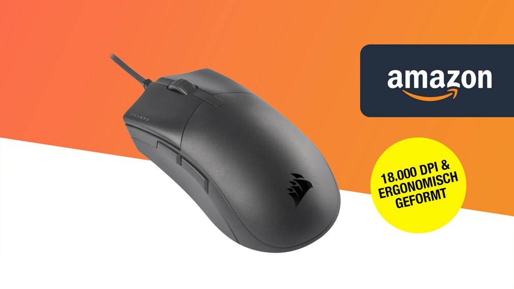 Amazon-Angebot: Gaming-Maus von Corsair zum Sparpreis schnappen