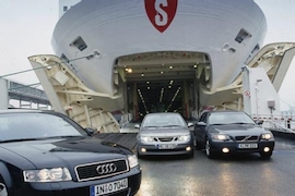 Audi A4 gegen Saab 9-3 und Volvo S60