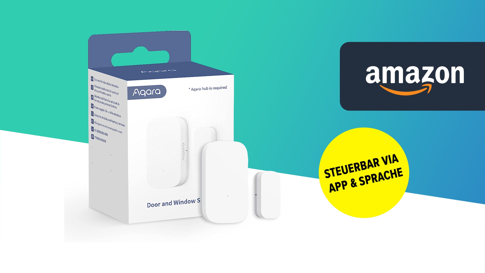 Populärer smarter Aqara-Fenstersensor zum kleinen Preis
