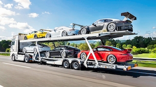 The Delivery Mileage Porsche Collection