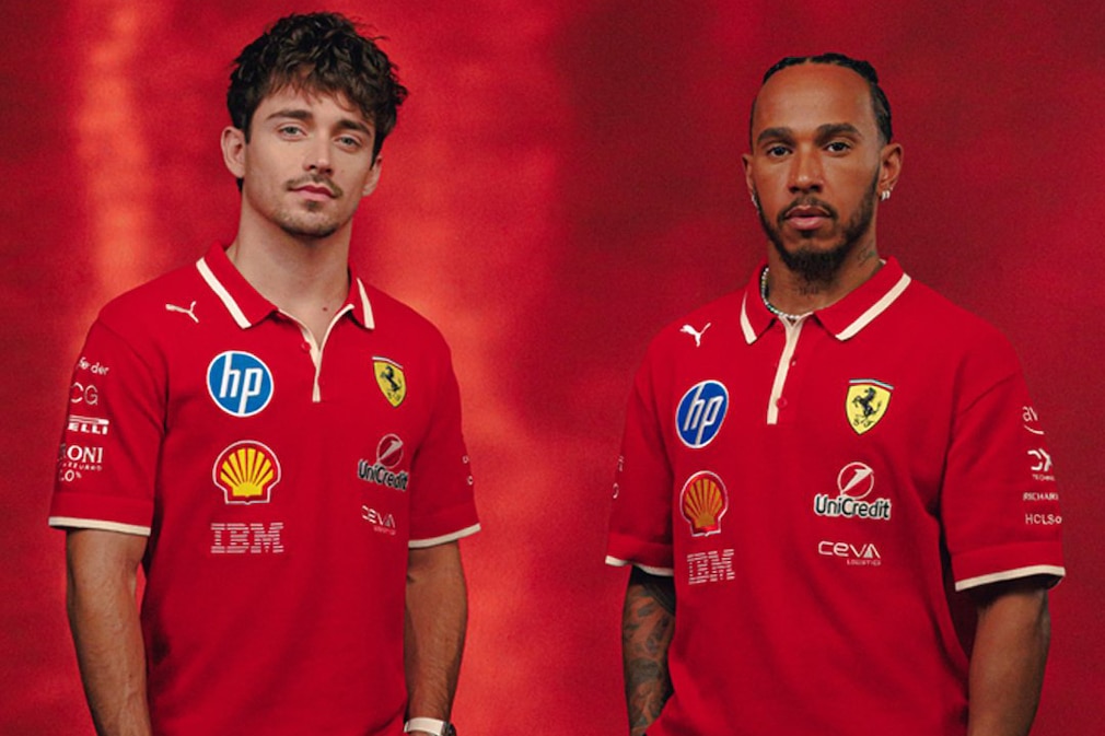 Lewis Hamilton und Charles Lecerc