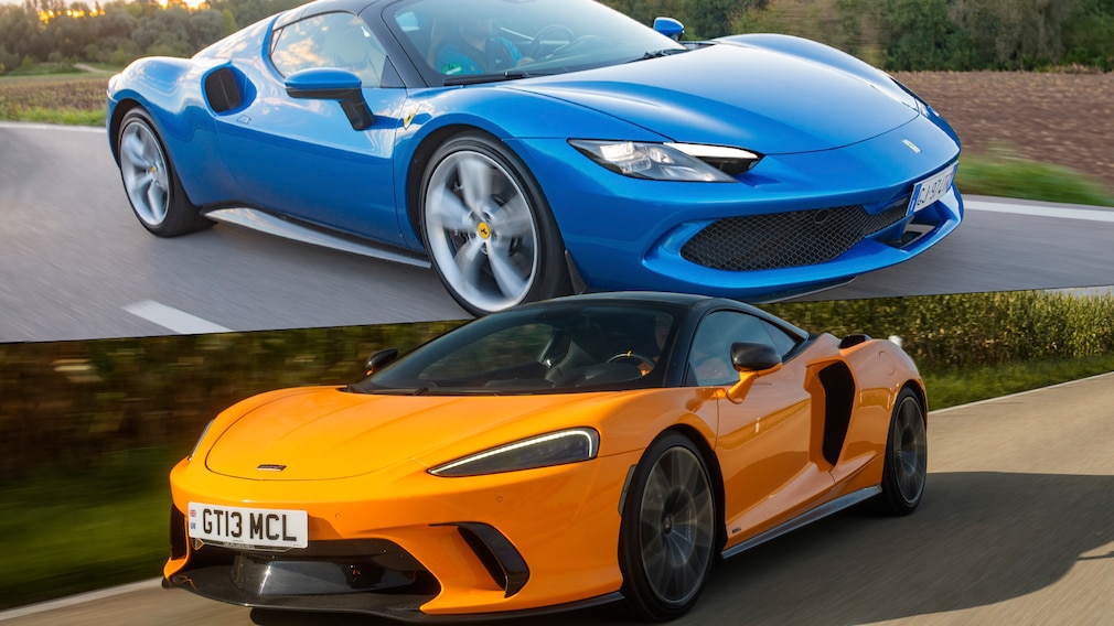McLaren GTS gegen Ferrari 296 GTS: Vergleich