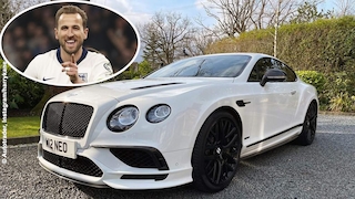 Harry Kanes Bentley mit gewaltigem Wertverlust zu verkaufen