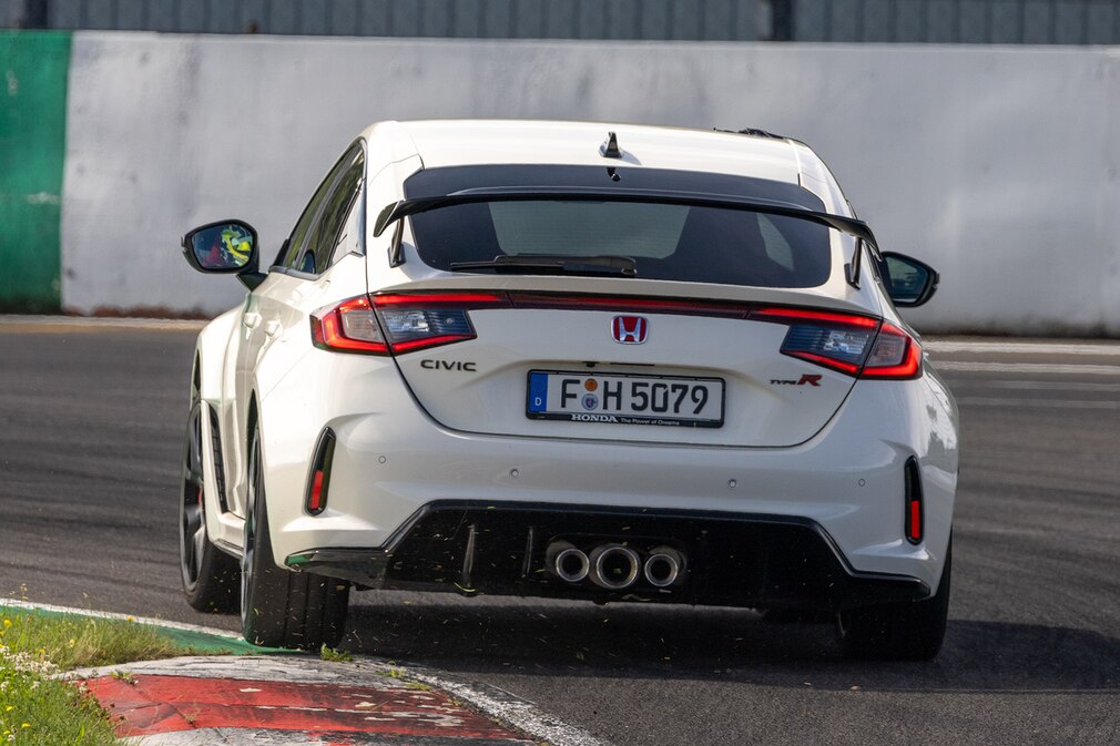 Honda Civic Type R mit Michelin-Cup-2-Reifen