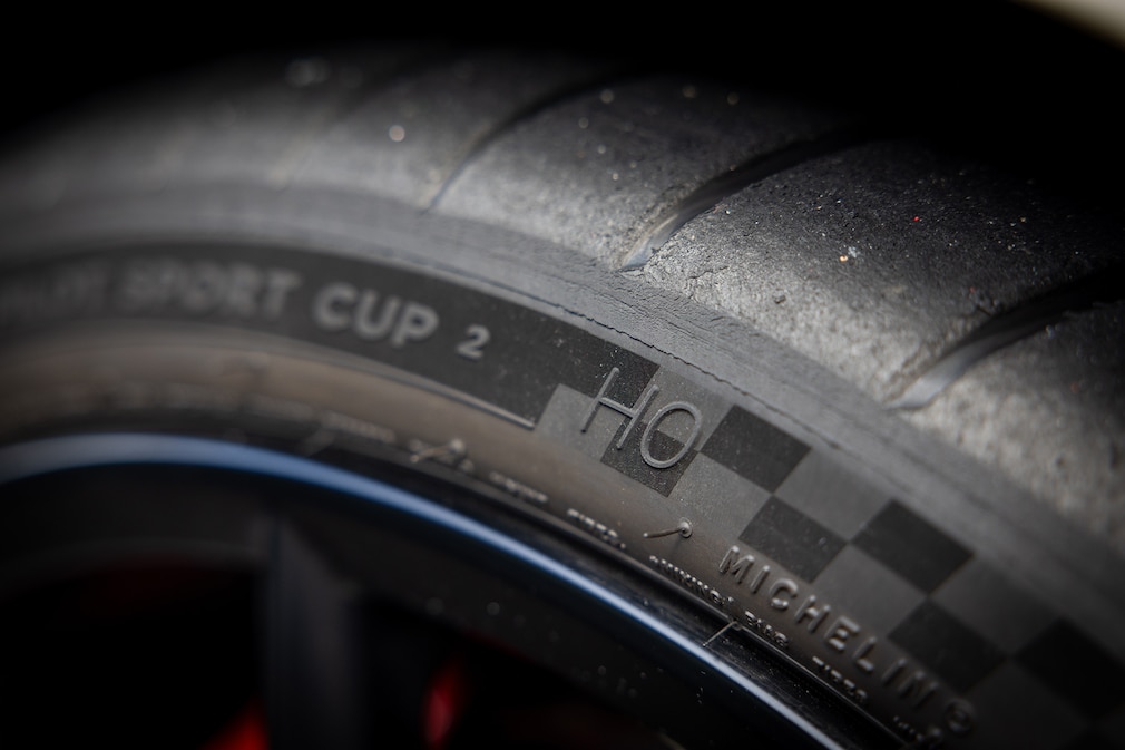 Honda Civic Type R mit Michelin-Cup-2-Reifen
