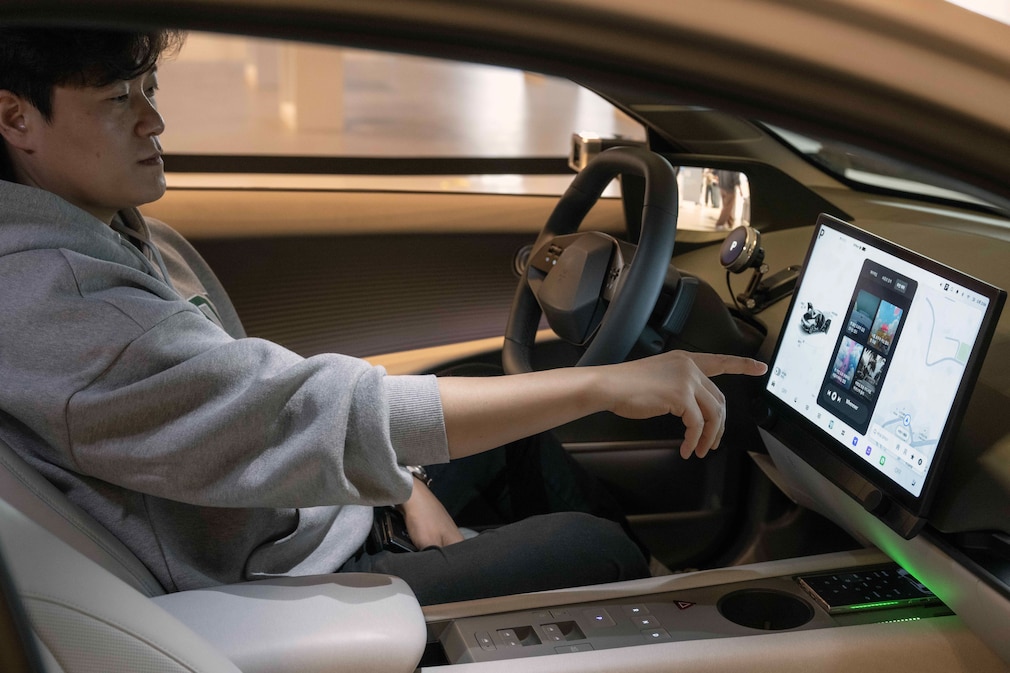 Neues Zentraldisplay bei Hyundai