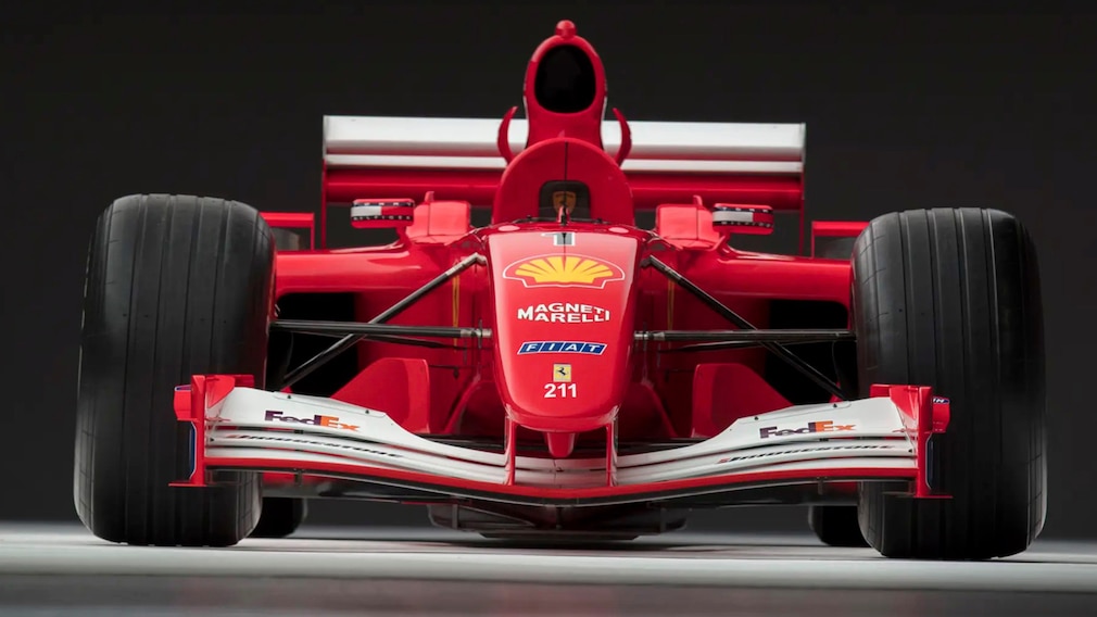 Legendärer Schumi-Ferrari F2001 wird bei Monaco-GP verkauft