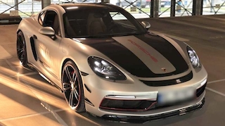 Porsche 718 Cayman GTS von schräg vorn