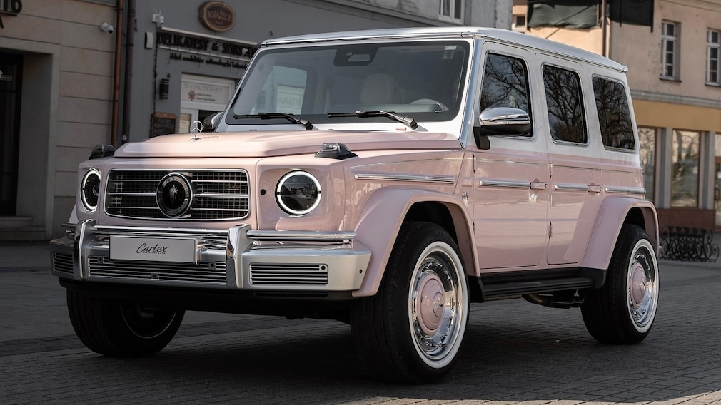 Mercedes-AMG G 63 im rosa "Vintage"-Tuning von Carlex