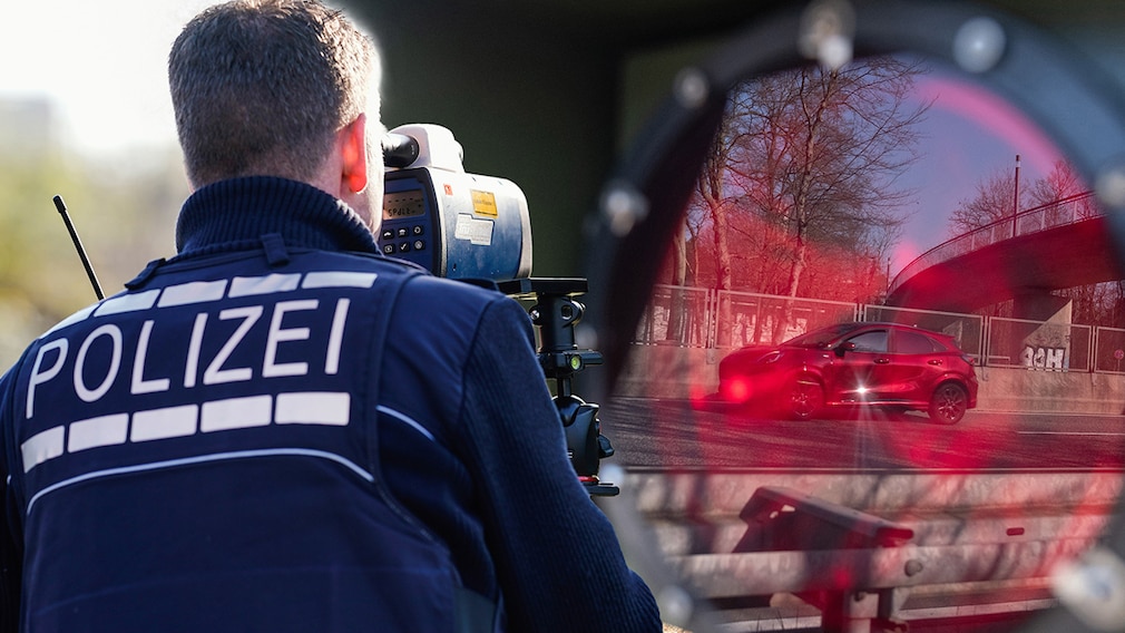 Polizei Blitzer - Blitzermarathon 2023