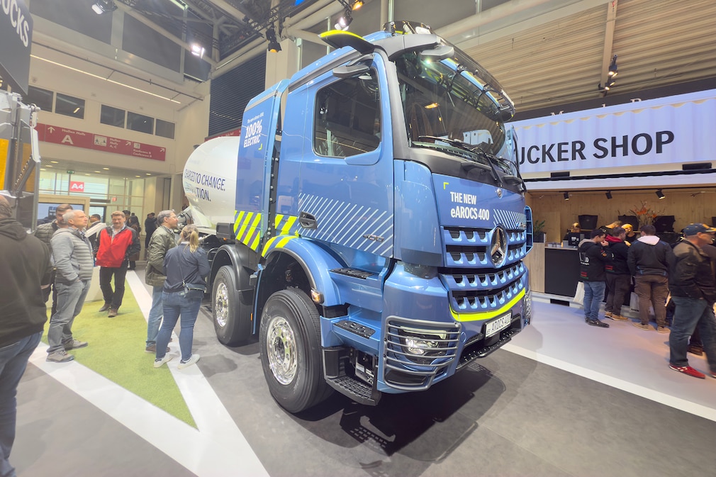Bauma 2025: Mercedes eArocs