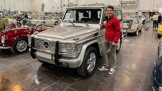 Mercedes 500 G auf der Techno Classica in Essen 2025