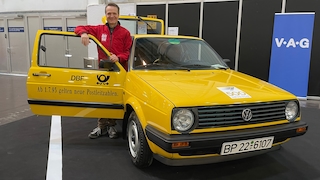 VW Golf 2 der Deutschen Bundespost