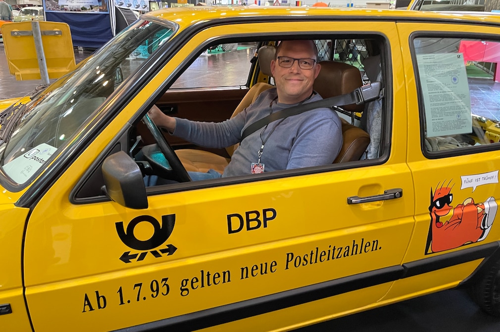 VW Golf 2 der Deutschen Bundespost