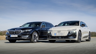 Audi A6 Avant e-tron performance BMW i5 xDrive40 Touring