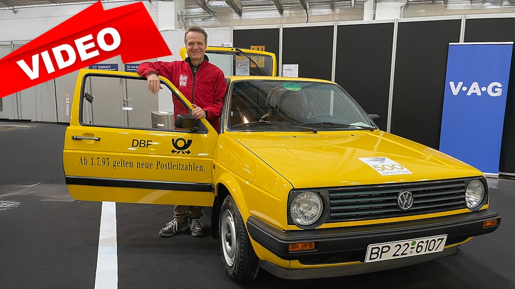 VW Golf 2 der Deutschen Bundespost