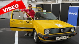 VW Golf 2 der Deutschen Bundespost