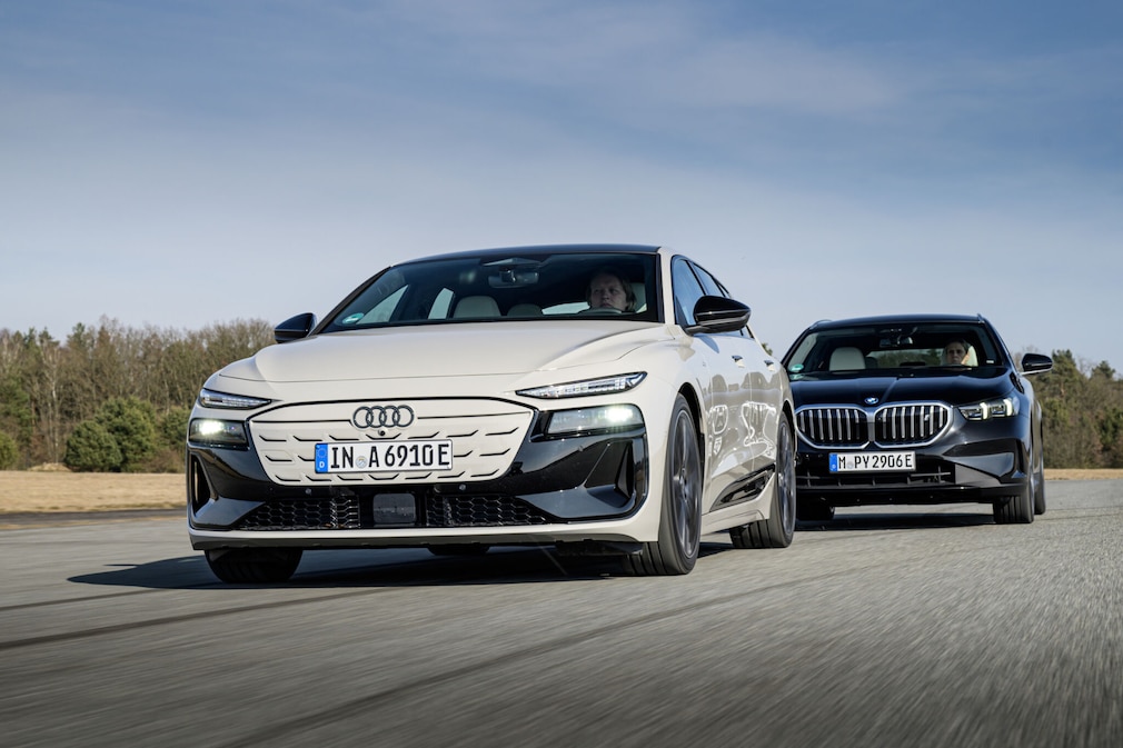 Audi A6 Avant e-tron performance BMW i5 xDrive40 Touring