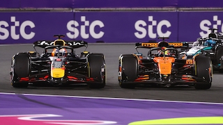 Verstappen verliert das Rennen am Start