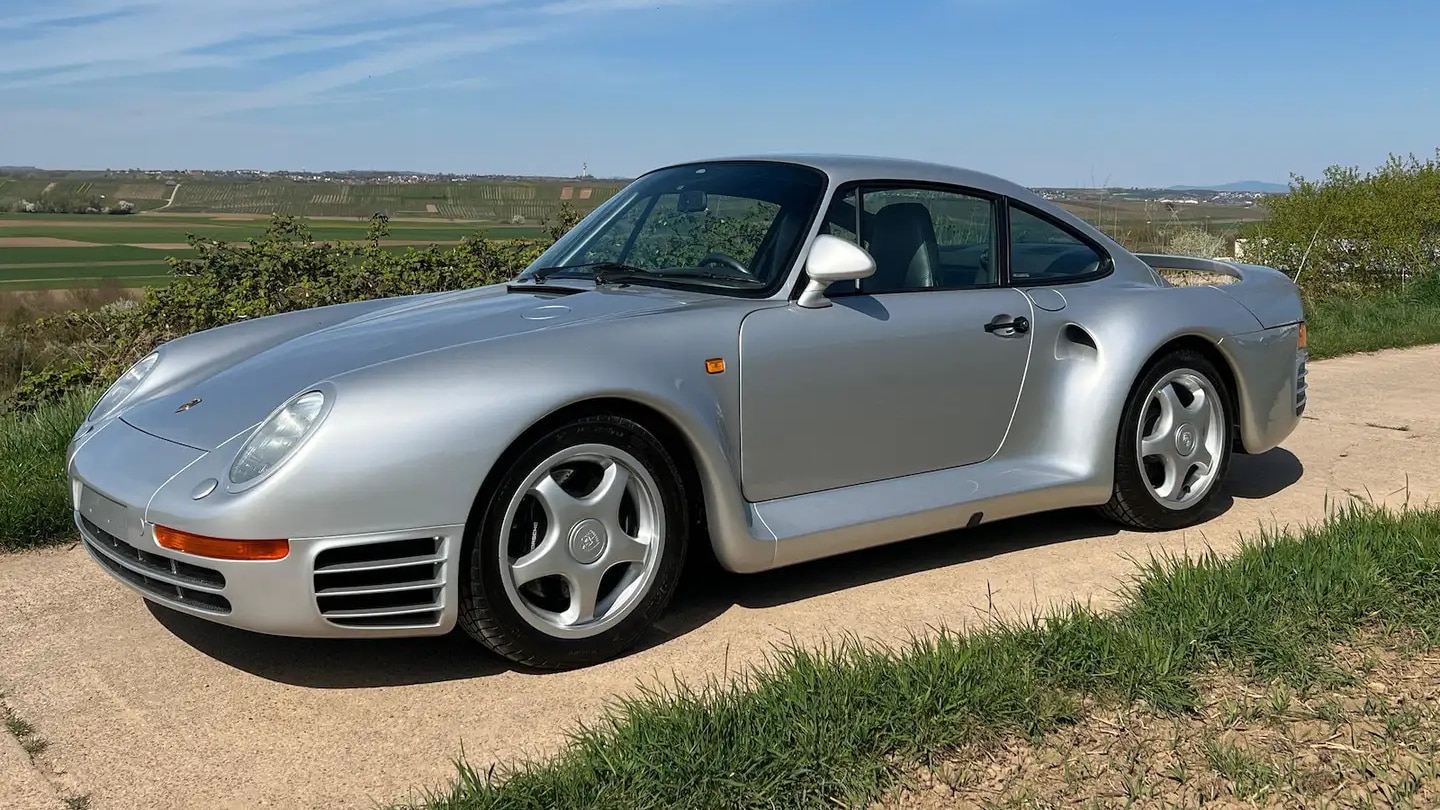 Bis der Knast sie trennte: Porsche 959 von Drogenboss