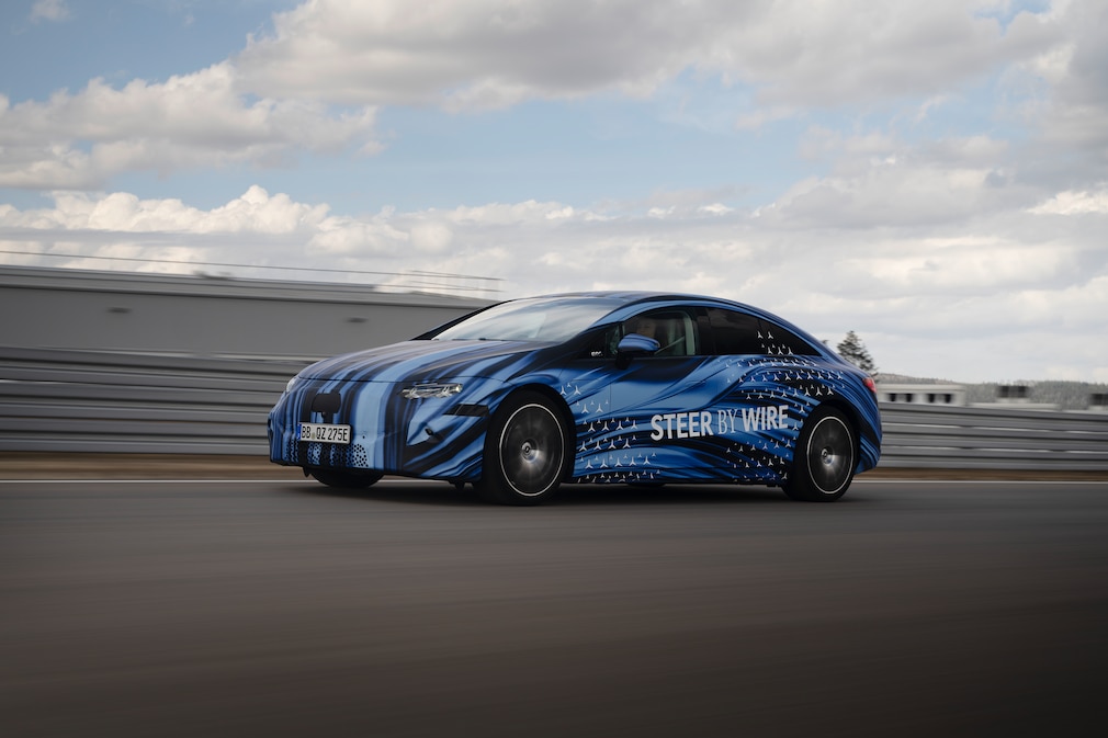 Mercedes Steer-by-Wire-Testfahrzeug