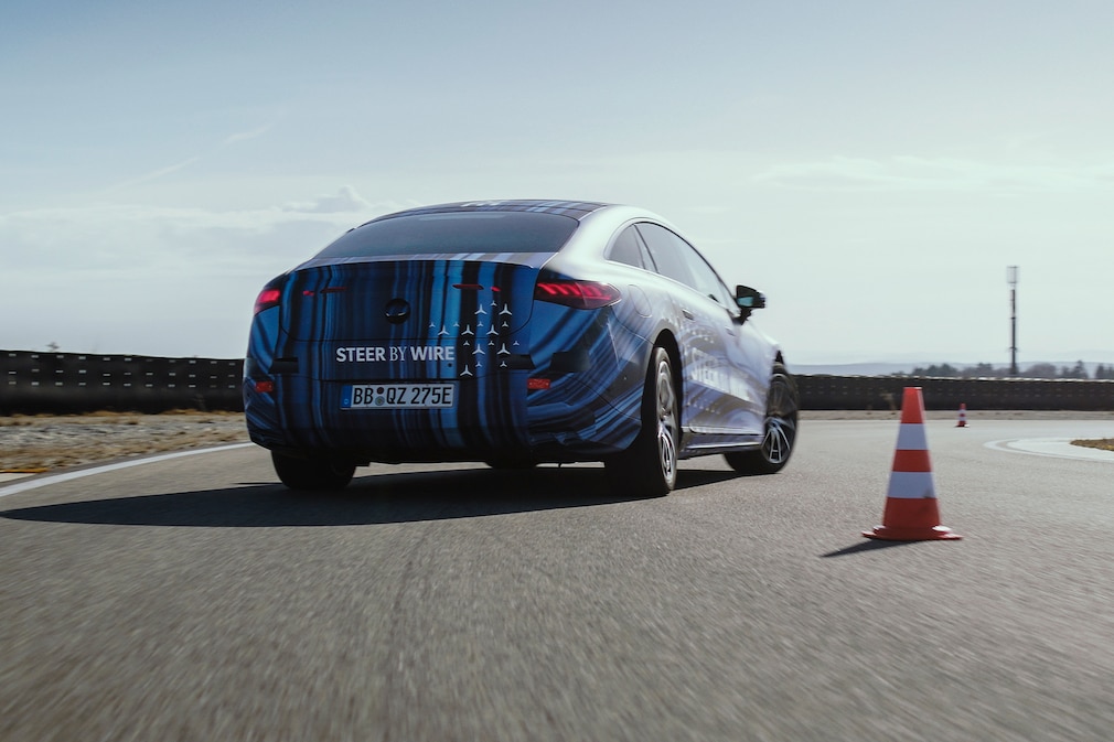 Mercedes Steer-by-Wire-Testfahrzeug