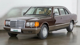 Dieser Mercedes 500 SEL ist besonders sicher